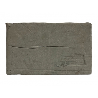SIO-2® Zumaia Grey Sculpture Clay with Fine Grog, 4 lb Sample